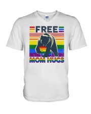 Bear Mom Hugs V-Neck T-Shirt tile