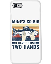 Mine's so big I have to use two hands Phone Case tile