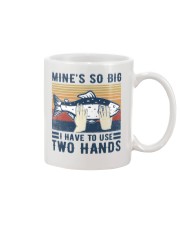 Mine's so big I have to use two hands Mug tile