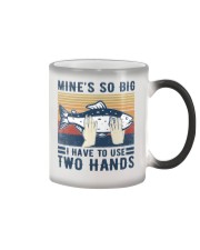 Mine's so big I have to use two hands Color Changing Mug tile