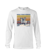 Hold Your Horses Long Sleeve Tee tile