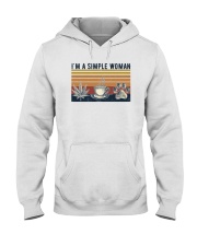 I'm A Simple Woman Hooded Sweatshirt tile