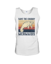 Save the chubby unicorn Unisex Tank tile