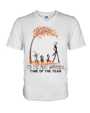 It's The Most Wonderful Time Of The Year V-Neck T-Shirt tile