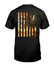 420 US flag Classic T-Shirt back