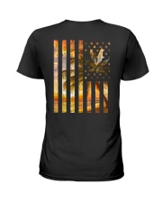 420 US flag Ladies T-Shirt tile