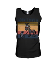 Retro I don't give a Rats Ass Unisex Tank tile