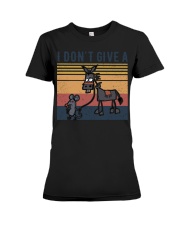 Retro I don't give a Rats Ass Premium Fit Ladies Tee tile