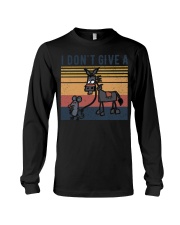 Retro I don't give a Rats Ass Long Sleeve Tee tile