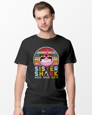Vintage Sister shark doo Classic T-Shirt lifestyle-mens-crewneck-front-15