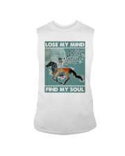 Horse ridding lose my mind find my soul Sleeveless Tee tile