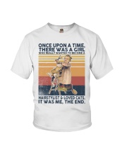 Once Upon A Time Hairstylist Loved Cats Youth T-Shirt tile