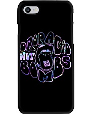 Drop Acid Not Bombs Hologram Phone Case tile