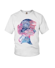 I am not afraid of storms Youth T-Shirt tile
