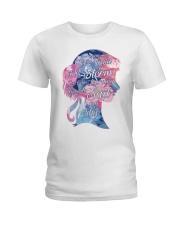I am not afraid of storms Ladies T-Shirt tile