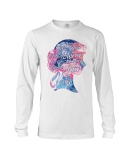 I am not afraid of storms Long Sleeve Tee tile