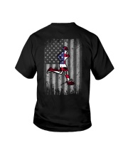 Running US Flag Back Youth T-Shirt tile