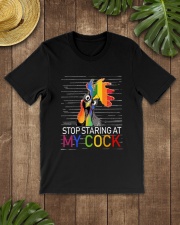 Stop Staring At My Cock Classic T-Shirt lifestyle-mens-crewneck-front-18