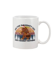 Bigfoot on the naughty list Mug tile