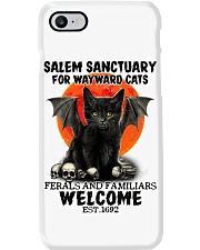 Salem Sanctuary For Wayward Cats Est 1692 Phone Case tile