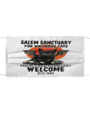 Salem Sanctuary For Wayward Cats Est 1692 Mask tile
