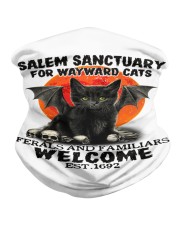 Salem Sanctuary For Wayward Cats Est 1692 Neck Gaiter tile