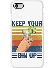 Keep your gin up Phone Case tile