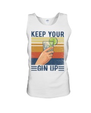 Keep your gin up Unisex Tank tile
