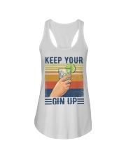 Keep your gin up Ladies Flowy Tank tile