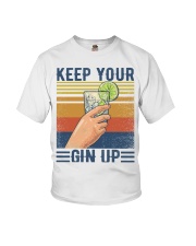 Keep your gin up Youth T-Shirt tile