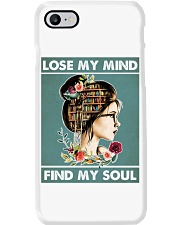 Reading lose my mind find my soul Phone Case tile