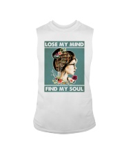 Reading lose my mind find my soul Sleeveless Tee tile