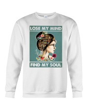 Reading lose my mind find my soul Crewneck Sweatshirt tile
