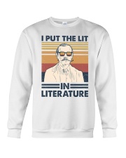 I Put The Lit In Literature Arthur Conan Doyle Crewneck Sweatshirt tile