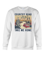 Country roads take me home Crewneck Sweatshirt tile