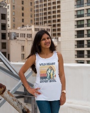 Wild Heart Gypsy Soul Ladies Flowy Tank lifestyle-bellaflowy-tank-front-3