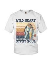 Wild Heart Gypsy Soul Youth T-Shirt tile