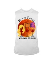 I need wine to focus Sleeveless Tee tile