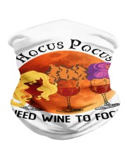 I need wine to focus Neck Gaiter tile
