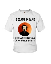 I became insane Youth T-Shirt tile