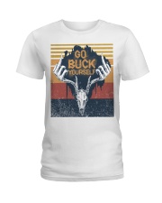 Go buck yourself Ladies T-Shirt tile