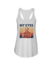 My eyes Retro Ladies Flowy Tank tile