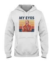 My eyes Retro Hooded Sweatshirt tile