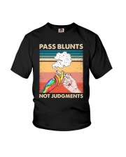 Pass Blunts Not Judgments Youth T-Shirt tile