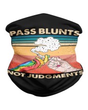 Pass Blunts Not Judgments Neck Gaiter tile