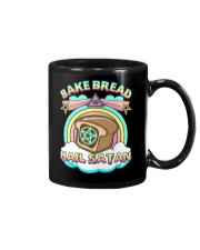 Eat bread Hail satan Mug tile