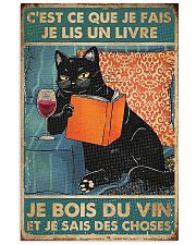 Thats what I do I read books I drink wine 24x36 Poster front