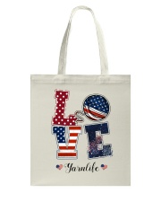 Yarn Lovelife Happy Independence Day Tote Bag tile
