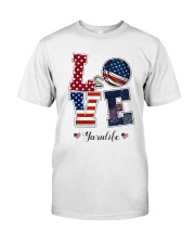 Yarn Lovelife Happy Independence Day Classic T-Shirt front
