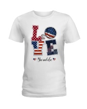 Yarn Lovelife Happy Independence Day Ladies T-Shirt tile